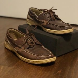 Sperry leather Top-Sider chocolate brown